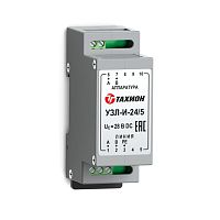 Устройство защиты интерфейсов с подачей питания и обеспечивает передачу питания 24В DC по сигнальным парам 5А УЗЛ-И-24/5 Тахион 20136