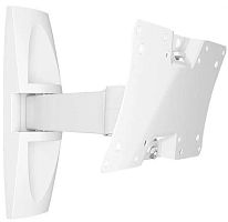 Кронштейн для телевизора Holder LCDS-5063 белый 19-32 макс.30кг настенный поворот и наклон | код 1936166 | HOLDER