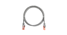 Коммутационный шнур NIKOMAX Essential Line U/UTP 4 пары, Кат.6a (Класс Ea), 500МГц, 2хRJ45/8P8C, T568B, заливной, с защитой защелки, многожильный, BC (чистая медь), 25AWG (7x0,175мм), LSZH нг(А)-HFLTx, серый, 1,5м | код NMC-PC4UA55B-ES-015-C-GY (0)