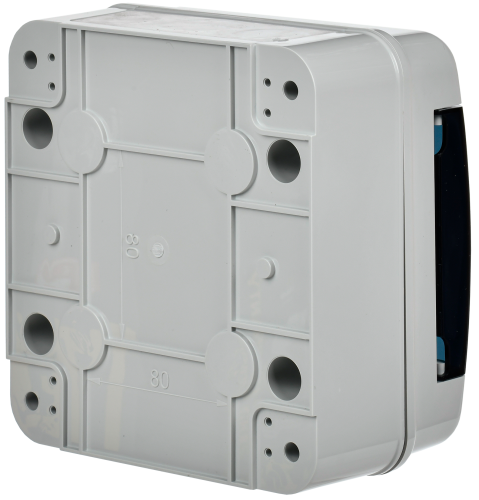 Корпус пластиковый КМПн-6 IP65 черн. прозр. дверь TEKFOR | код TF5-KP72-N-06-65-K03-K02 | IEK фото 5