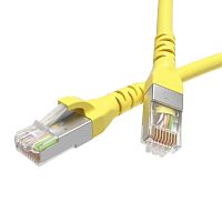 Патч-корд экранированный CAT5E F/UTP 4х2, LSZH, желтый, 3.0м | код RN5EFU4530YL | DKC