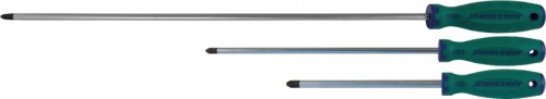 D71P2300 Отвертка стержневая крестовая ANTI-SLIP GRIP, PH2x300 мм | код D71P2300 | JONNESWAY
