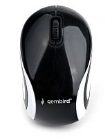 Мышь беспров. Gembird MUSW-610, 2.4ГГц, 1200 DPI, 3кн., черный | код MUSW-610 | Gembird