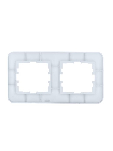 Рамка 2-м ASTI горизонт. бел. LEZARD 7081-0200-147 фото 2 Рамка 2-м ASTI горизонт. бел. LEZARD 7081-0200-147 фото 2