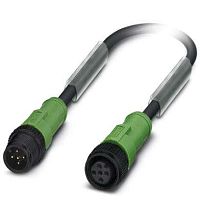 Кабель для датчика / исполнительного элемента SAC-5P-M12MS/ 0,3-PUR/M12FS P | код 1442874 | PHOENIX CONTACT