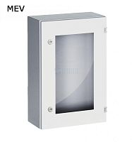 Шкаф компактный распределительный с обзорной дверью | код MEV 120.80.30 RAL9005 | ПРОВЕНТО