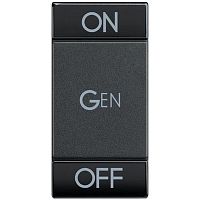 LL Клавиша ON OFF GEN 1 модуль антрацит | код L4911AFN | BTicino