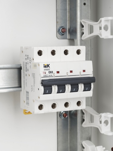 ARMAT Автоматический выключатель M10N 4P C 63А | код AR-M10N-4-C063 | IEK  фото 8