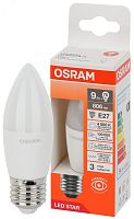 Лампа светодиодная LED Star Свеча 9Вт (замена 75Вт), 806Лм, 4000К, цоколь E27 OSRAM | код 4058075697072 | LEDVANCE