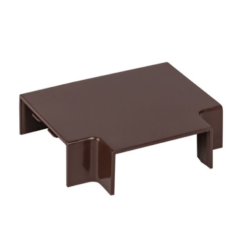 Угол T-образный (40х16) (4 шт) темное дерево-Plast | код tchd-40-16x4 | EKF фото 2