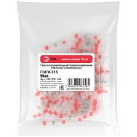 Гильза соединительная термоусаживаемая ГСИ ПК-Т 1.5 изолированная под пайку (упаковка 50 шт.) NO-225-140 | код Б0063404 | ЭРА