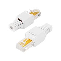 Rexant Разъем RJ-45(8P8C) под витую пару, UTP, категория 5e, самозажимной | код 05-1051 | REXANT