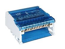 Шины на DIN-рейку в корпусе (кросс-модуль) 3L+PEN 4x11 HLT | код 081-06-05| HLT