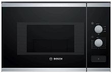 Микроволновая печь Bosch BFL520MS0 20л. 800Вт черный (встраиваемая) | код 1842303 | BOSCH