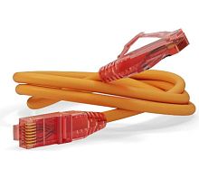 Патч-корд U/UTP категория 5e LSZH 0.5м красный | код 229948 | Hyperline