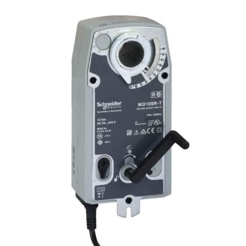 Привод возд. заслонки с пр/в MD10 SR-24T, 10Нм(2м?) 24В 2-поз | код MD10SR-24T | SCHNEIDER ELECTRIC
