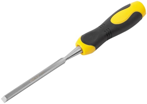 Стамеска профи CrV двухцветная прорезиненная ручка 8мм FIT 43172 фото 2