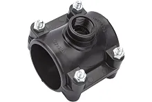 Седелка ПЭ 63 - 3/4' (крепление-болт) | код 3000063034 | Политэк