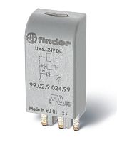 Модуль индикации, зеленый LED, 110...240В AC/DC | код 99.02.0.230.59 | FINDER