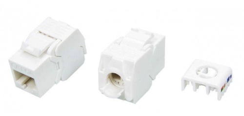 Вставка Keystone Jack RJ45 (8P8C) кат.6A (10G) 180град. Toolless KJ8-8P8C-C6A-180-TLS-WH бел. Hyperline 426186 Вставка Keystone Jack RJ45 (8P8C) кат.6A (10G) 180град. Toolless KJ8-8P8C-C6A-180-TLS-WH бел. Hyperline 426186