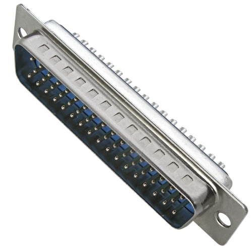 Разъём D-SUB RUICHI DB-50M, 50 контактов | код 63242 | Ruichi