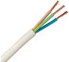 Провод ПВС 3х6 ГОСТ (на катушке 50м), белый TDM | код SQ0118-0406 | РЭМЗ ТМ