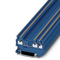 Проходные клеммы PT 1,5/S-TWIN BU | код 3208168 | PHOENIX CONTACT