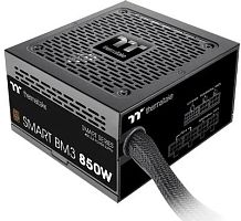 Блок питания Thermaltake ATX 850W Smart BM3 Gen.5 80+ bronze (20+4pin) APFC 120mm fan 12xSATA Cab Manag RTL | код 2005641 | THERMALTAKE