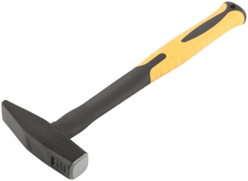 Молоток кованый, фиберглассовая усиленная ручка, Профи 500 гр | код 44325 | FIT фото 2
