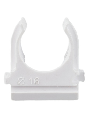 ELASTA Держатель с защелкой CF16 белый | код ET-TA00D-CF-016-K01-010 | IEK фото 2