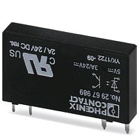 Миниатюрные полупроводниковые реле OPT- 5DC/ 24DC/ 2 | код 2967989 | PHOENIX CONTACT