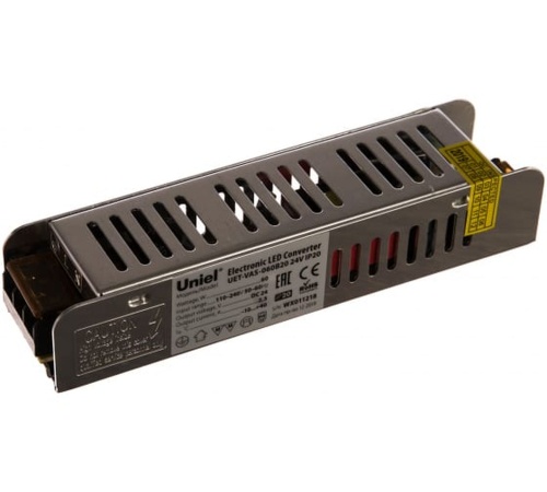 UET-VAS-060B20 24V IP20 Блок питания, 60Вт. Металлический корпус. | код UL-00002429 | Uniel
