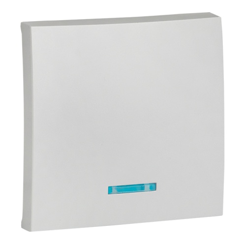 Валенсия лицевая панель выключателя 1-кл, с индикатором 10А сталь PROxima | код ESV10-L-121-30 | EKF Валенсия лицевая панель выключателя 1-кл, с индикатором 10А сталь PROxima | код ESV10-L-121-30 | EKF