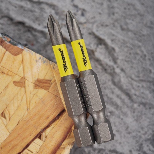 Бита для шуруповерта PH1х50 мм (упак. - 2 шт.) | код. KR-92-0413-1 | Kranz фото 2