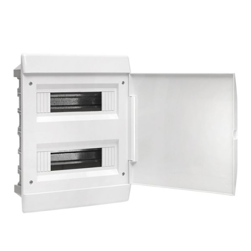 Щит распределительный ЩРВ-П-24 (пром, упаковка) белая дверца IP41 Basic | код pb-v-24w-bas | EKF фото 5