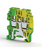 Клеммник винтовой мини 2.5кв.мм (земля) MVK 2.5T Klemsan 334420