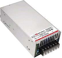 Источник питания AC-DC, med, ККМ, 960Вт, вход 90…264В AC, 47…63Гц /127…370В DC, выход 12В/80A, рег. вых 11…14В, изоляция 4000В AC, в кожухе 218х105х63.5мм, -40…+70С, выход SB 5В/0.3А | код MSP-1000-12 | MeanWell