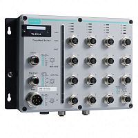 Коммутатор TN-5518A-2GTXBP-WV-CT-T L2 managed switch with 16 10/100BaseT(X) ports, and 2 10/100/1000BaseT(X) ports with M12 connectors, 2 Gigabit port | код 00-06096169 | MOXA