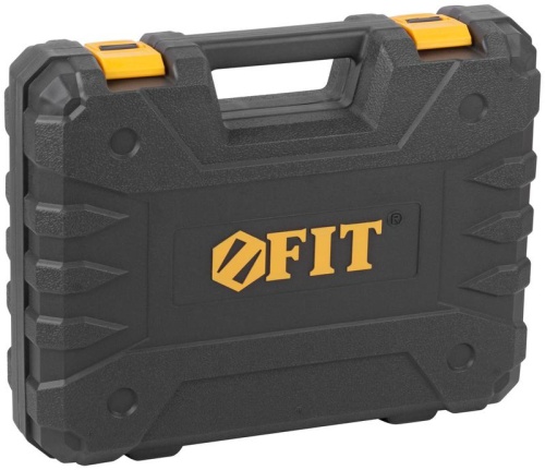 Дрель-шуруповерт аккумуляторная 14.4В 0-450/1550об/мин 23Нм 2 (Li-Ion) 1.3А.ч FIT 80198 фото 7