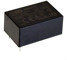Источник питания AC-DC, 1Вт, вход 85…305В AC 47…63 Гц, 120...370B DC, выход 3.3В/300мА, изоляция 3000В AC, в корпусе на плату 33.7х22.2х15мм, -30...+85C, монтаж в отверстия | код IRM-01-3.3 | MeanWell