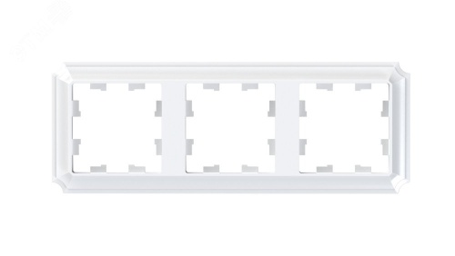 Рамка 3-пост. AtlasDesign Antique универс. бел. | код ATN100103 | Systeme Electric