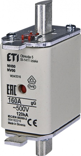 Предохранитель NH-00/gG 125A 690V KOMBI | код 004182315 | ETI