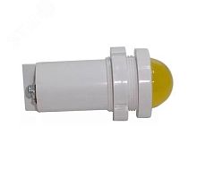 Лампа СКЛ14Б-К-2-220 красная мигающая | код СКЛ14Б-2-220 красн | Каскад-Электро