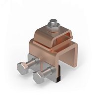 Фальцевый зажим увеличенного размера, медь | код ND2002CU | DKC