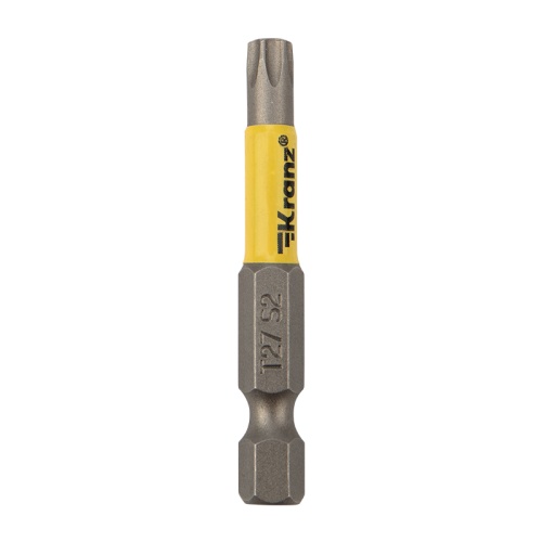 Бита для шуруповерта Torx T27х50 мм (2 шт./уп.) Kranz | код KR-92-0429-1 | KRANZ