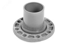 Патрубок гладкий с металлическим фланцем 315x300 мм | код 2181095 | Хемкор