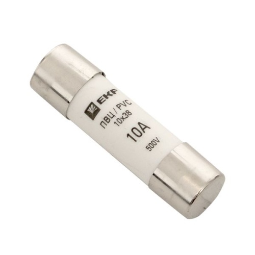 Плавкая вставка цилиндрическая ПВЦ (10х38) 10А PROxima | код pvc-10x38-10 | EKF фото 2