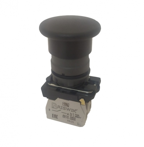 Выключатель Briswik КМЕ 5513м черный IP54 УХЛ2 10А 1но+3нз | код aB-HB-4Ai-0144 | Briswik