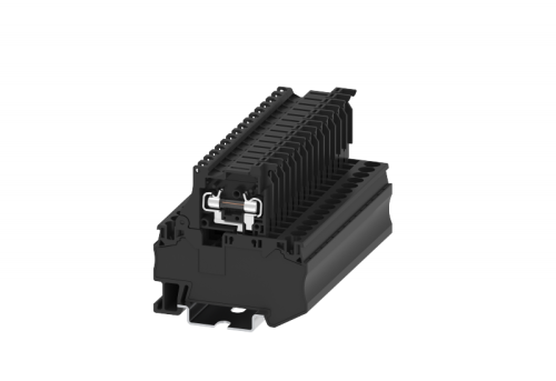 TC4-FUSE-BK Клемма TC пружин., с выносным держателем предохранителя, сеч. 4мм2, чер., шт | код TC4-FUSE-BK| SUPU