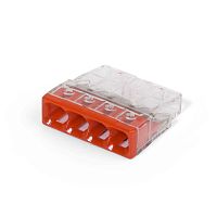 Клеммы WAGO 2273-244 (4Х2,5мм2 с пастой), миниатюрные | код 88329| WAGO